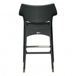 Кресло барное плетеное JANUS et Cie Amari лавовый