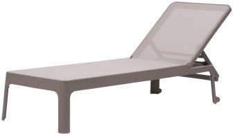 Шезлонг-лежак пластиковый Plano