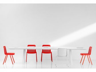 Стол с каналом для протяжки проводов Arki-Table CC Compact
