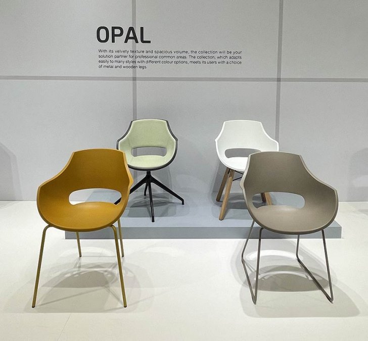 Кресло пластиковое Opal Wox Pro Beech