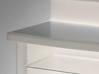 Break Line Desk Столешница стеклянная для барной стойки