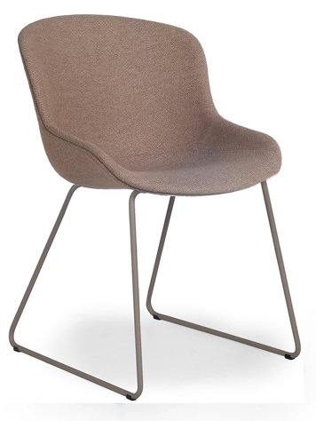Стул с обивкой Globe-S Sled Soft