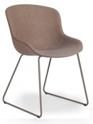 Стул с обивкой Globe-S Sled Soft