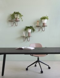 Кресло офисное пластиковое Mentha Go Green
