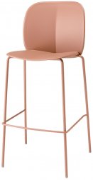 Стул пластиковый барный Scab Design Mentha Go Green карамельный