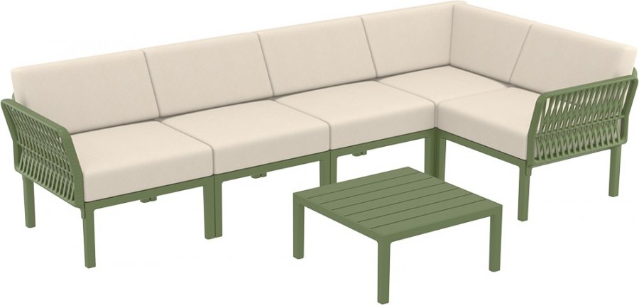 Комплект пластиковой мебели Portofino Lounge Corner
