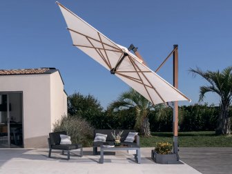 Зонт профессиональный 3х4 м Galileo Wood