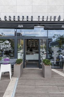 Milk Bar Cserpes Tejivo, Будапешт