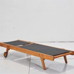 Шезлонг-лежак текстиленовый Textilene Padded