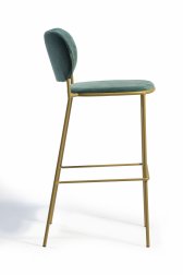 Стул барный с обивкой Gaber Nuta Light Stool 77