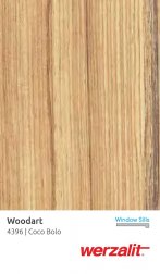 Столешница квадратная Werzalit Woodart