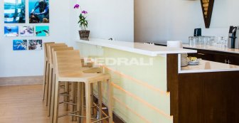 Стул деревянный барный PEDRALI Young беленый дуб