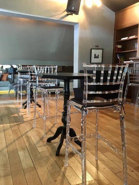Стул прозрачный барный Siesta Contract Chiavari Bar 75 прозрачный