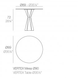 Стол обеденный ламинированный Vertex Basic