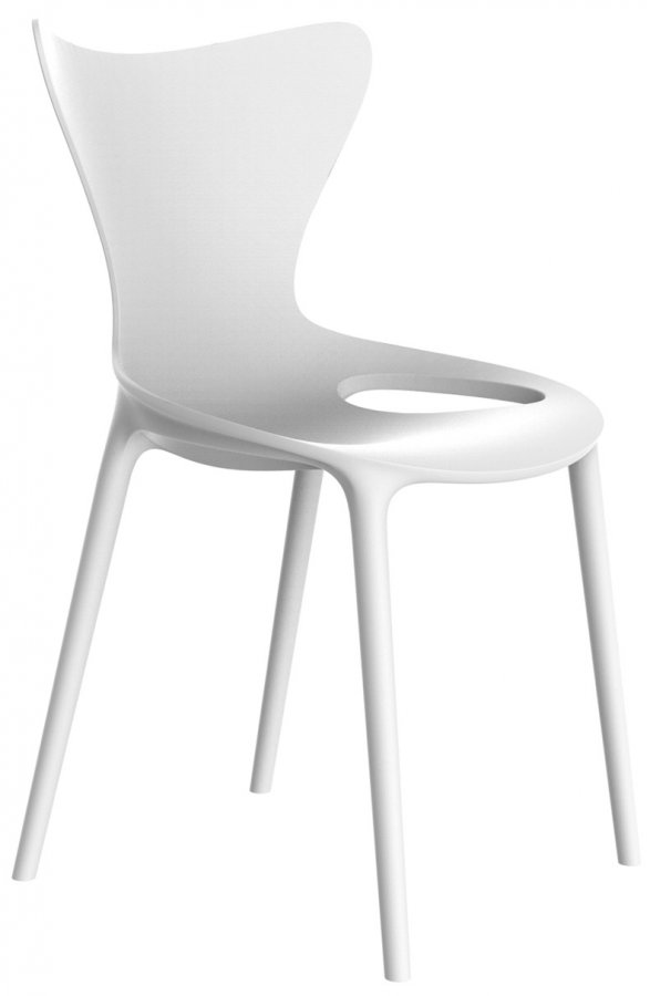 Стул пластиковый Vondom Love Basic белый