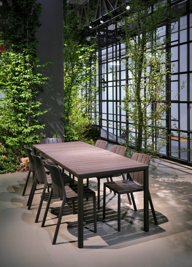 Стул пластиковый Nardi Tiberina Bistrot терра