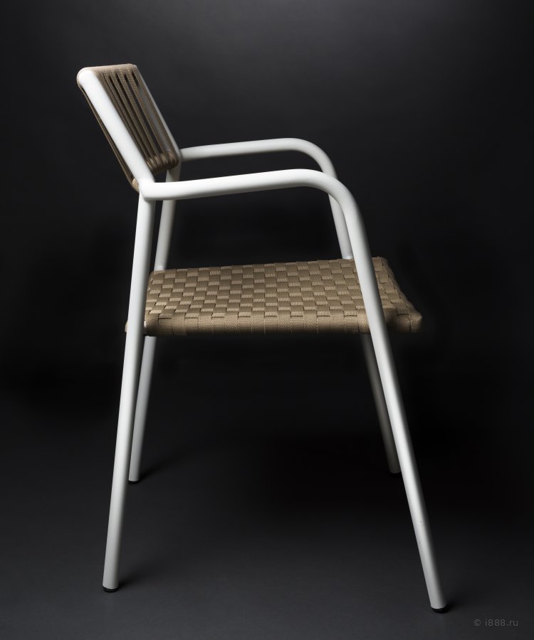Кресло плетеное RosaDesign Gilda песочный