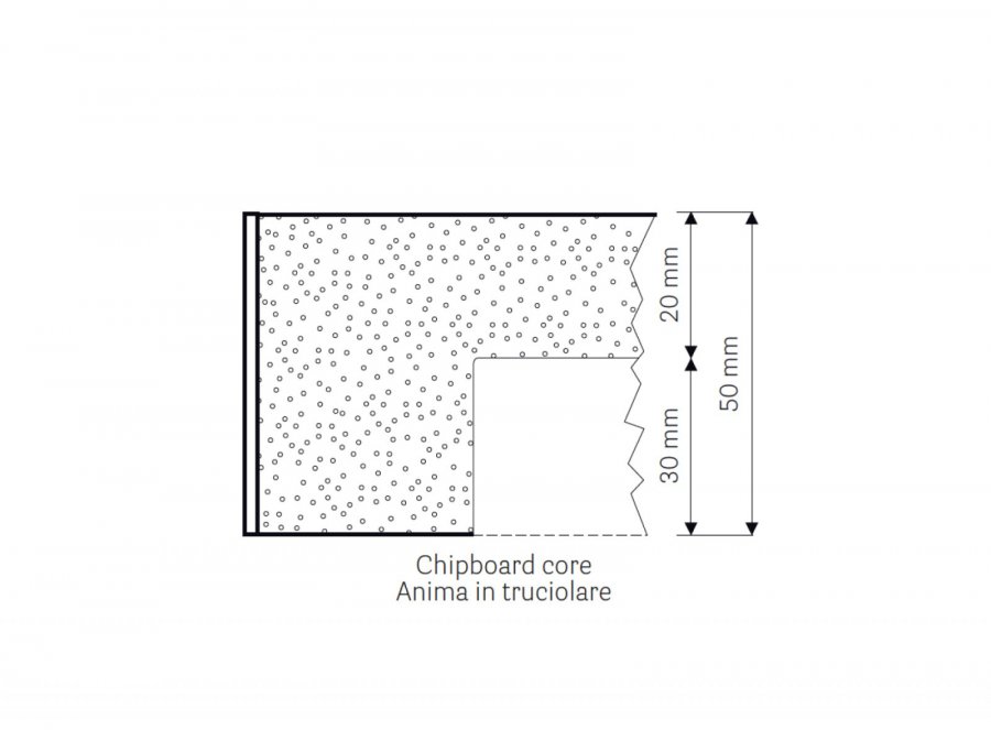 Столешница квадратная Laminate