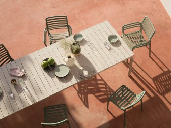 Стул пластиковый Nardi Doga Bistrot мятный