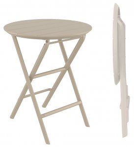 Helen Folding Table Ø60 Стол пластиковый складной