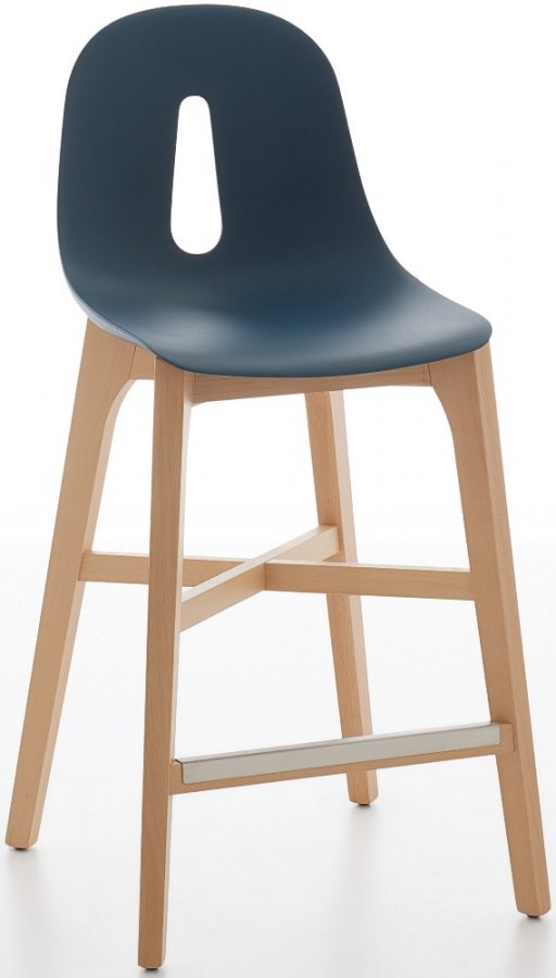 Стул полубарный пластиковый Chairs & More Gotham W-SG-65