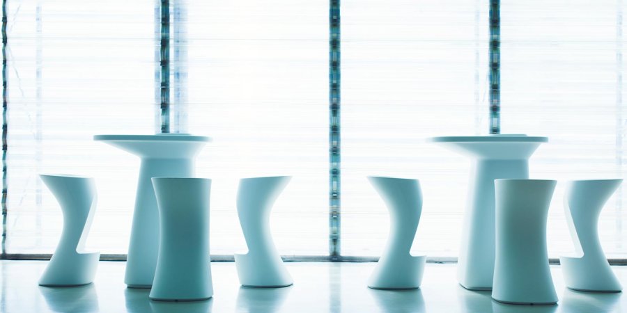 Стул пластиковый барный Vondom Noma Basic