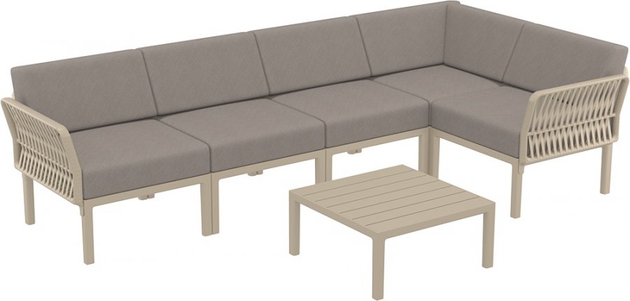 Комплект пластиковой мебели Portofino Lounge Corner