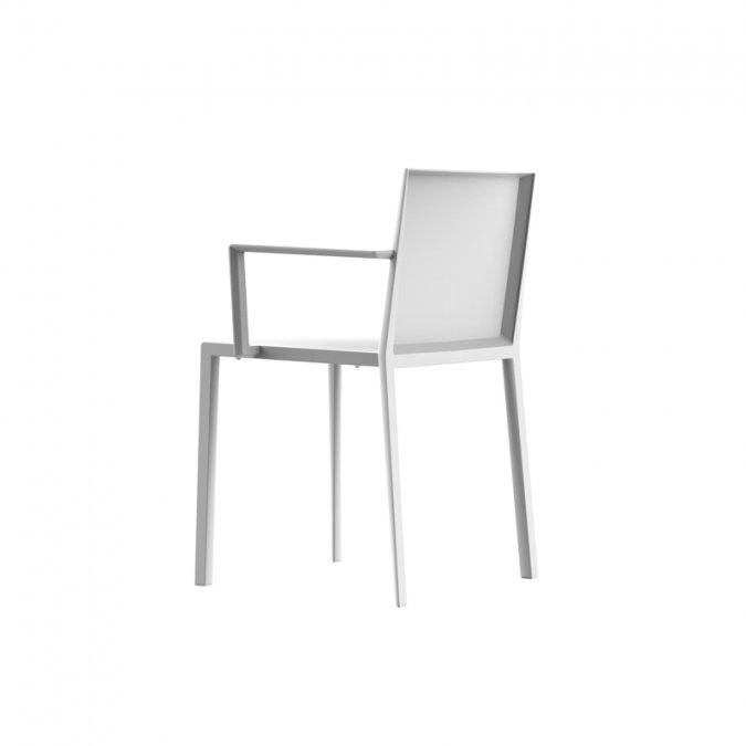 Кресло пластиковое Vondom Quartz Basic белый