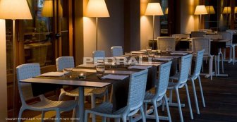 Стул пластиковый плетеный PEDRALI Tatami бежевый