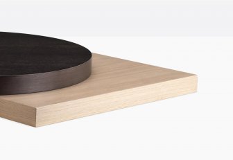 Столешница круглая Veneered
