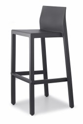 Стул барный пластиковый Scab Design Kate антрацит