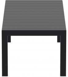 Стол пластиковый раздвижной Vegas Table Medium, черный, 1800-2200х1000х750 мм
