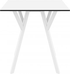 Стол пластиковый Max Table 70, белый, 700х700х740 мм