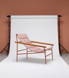 Кресло лаунж металлическое с подушкой Dress Code Glam Outdoor