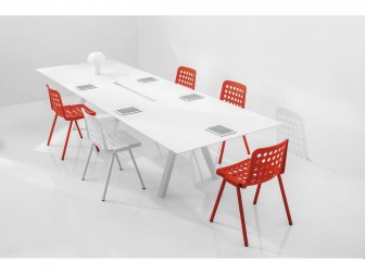 Стол с каналом для протяжки проводов Arki-Table CC Compact