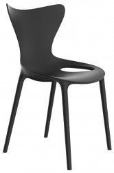 Стул пластиковый Vondom Love Basic черный