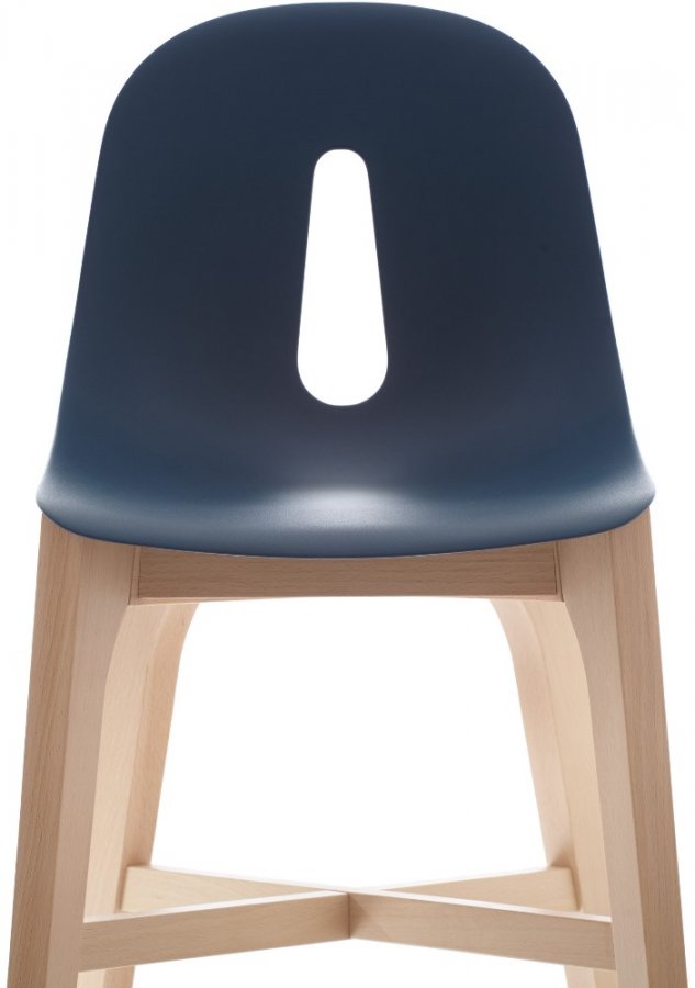Стул полубарный пластиковый Chairs & More Gotham W-SG-65