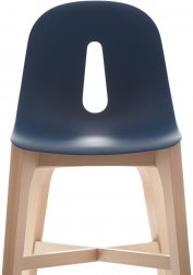 Стул полубарный пластиковый Chairs & More Gotham W-SG-65