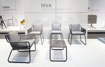 Кресло плетеное с подушками Riva-K