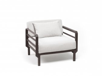 Кресло пластиковое с подушками Maximo Poltrona EXTRA_Atelier