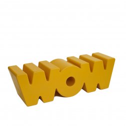 Скамья пластиковая дизайнерская Wow Pop