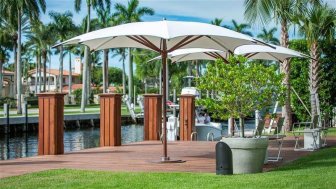 Зонт профессиональный Ø4.25 м Crescent Ocean Master Max