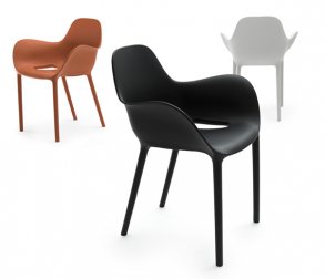 Кресло пластиковое Vondom Sabinas Basic глина
