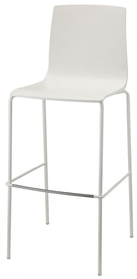 Стул барный пластиковый Scab Design Alice Barstool лен
