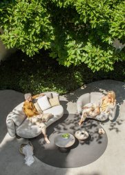 Диван дизайнерский с подушками Organix Lounge