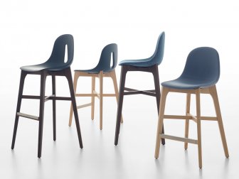 Стул полубарный пластиковый Chairs & More Gotham W-SG-65