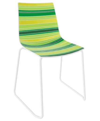 Стул пластиковый Gaber Colorfive ST
