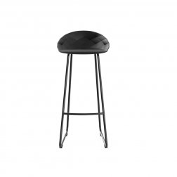 Стул пластиковый барный Vondom Vases Basic черный