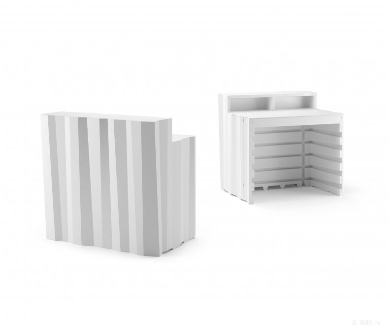 Стойка пластиковая барная Frozen Desk