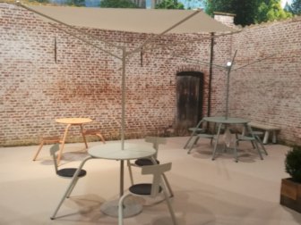 Зонт дизайнерский 2.3х2.35 м Acacia
